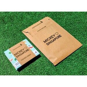 Singapore Airlines Mickey Mouse Sticky Notes Booklet+Buildable Board Game Set